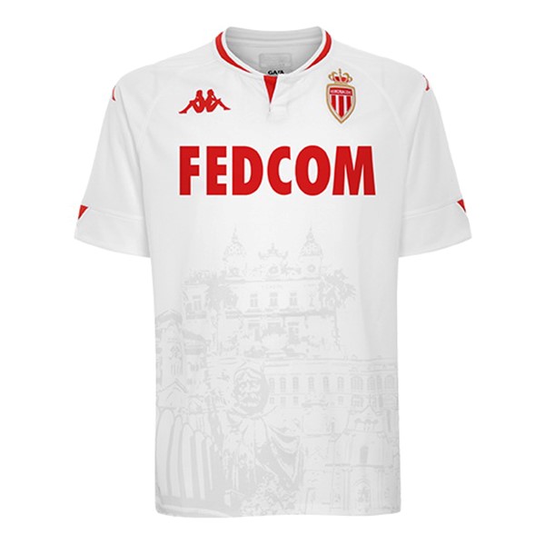 Thailande Maillot Football AS Monaco Third 2020-21 Blanc